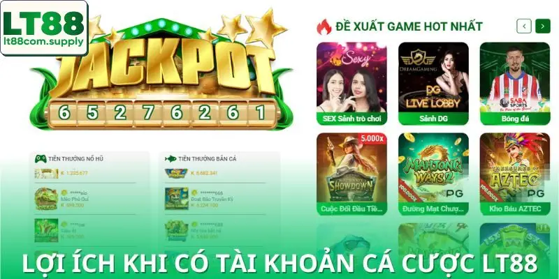 Ưu điểm khi đăng ký một tài khoản chơi cá cược tại nhà cái