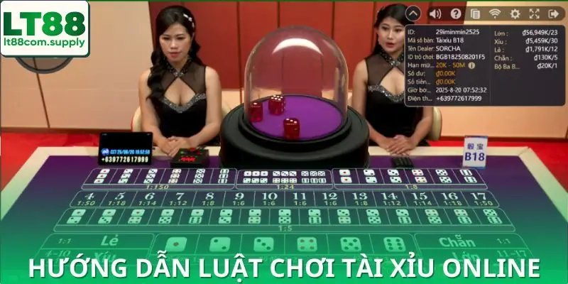 Luật chơi Tài Xỉu Online đầy đủ